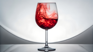 glass painting wine